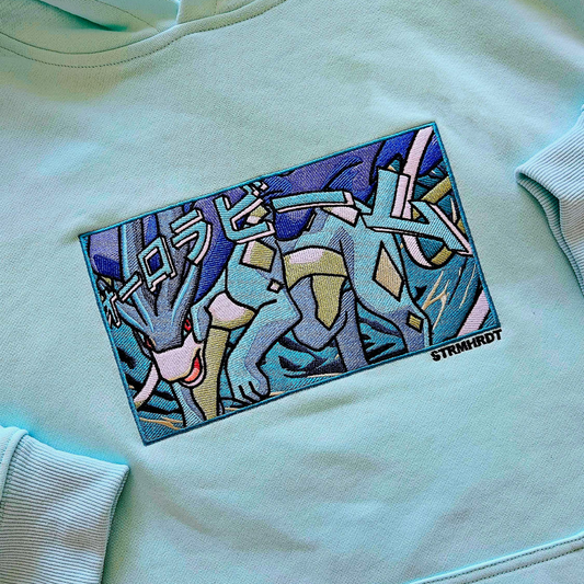 Shiny Suicune Embroidered Hoodie